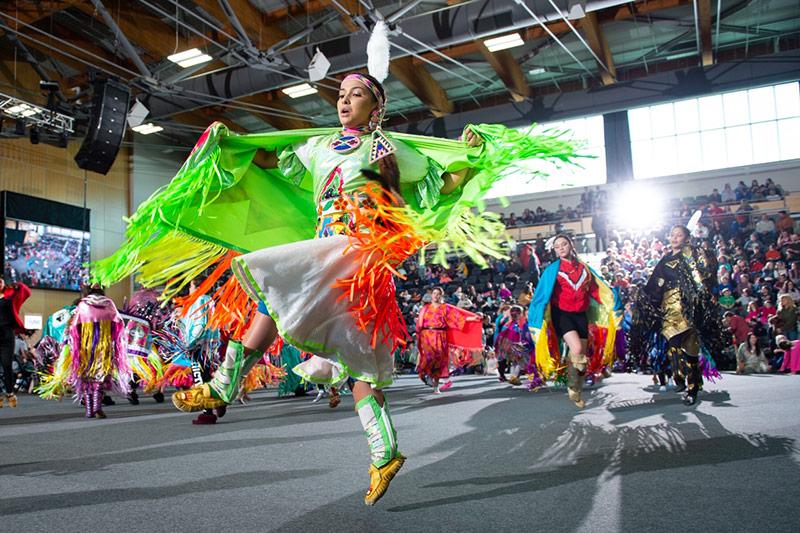 Image of Indigenous dancers in Saint John